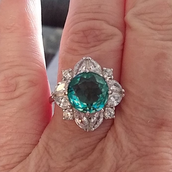 Ring Bomb Party Jewelry - 🔥RBP sterling silver lime ombre ring size 9